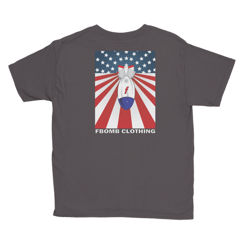 Youth Modern Patriot matthewstyer Dark Colored Short Sleeve T-Shirt