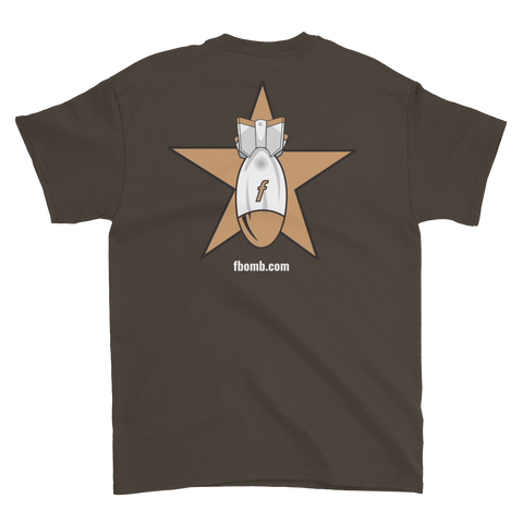 matthewstyer Brown Bomb Short Sleeve T-Shirt - Dark Shirts
