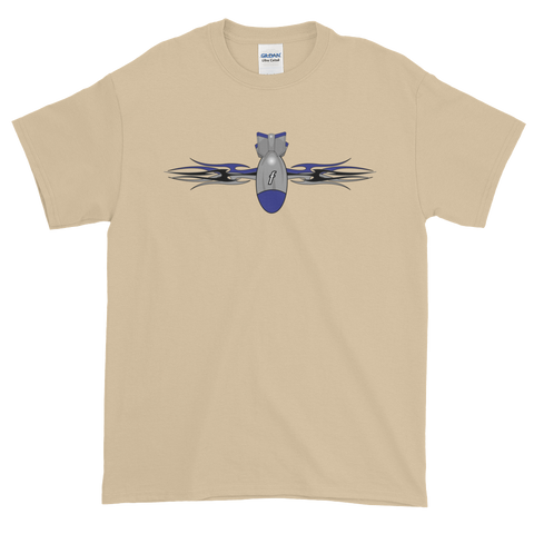 Tribal matthewstyer Blue Bomb Short-Sleeve T-Shirt - Light